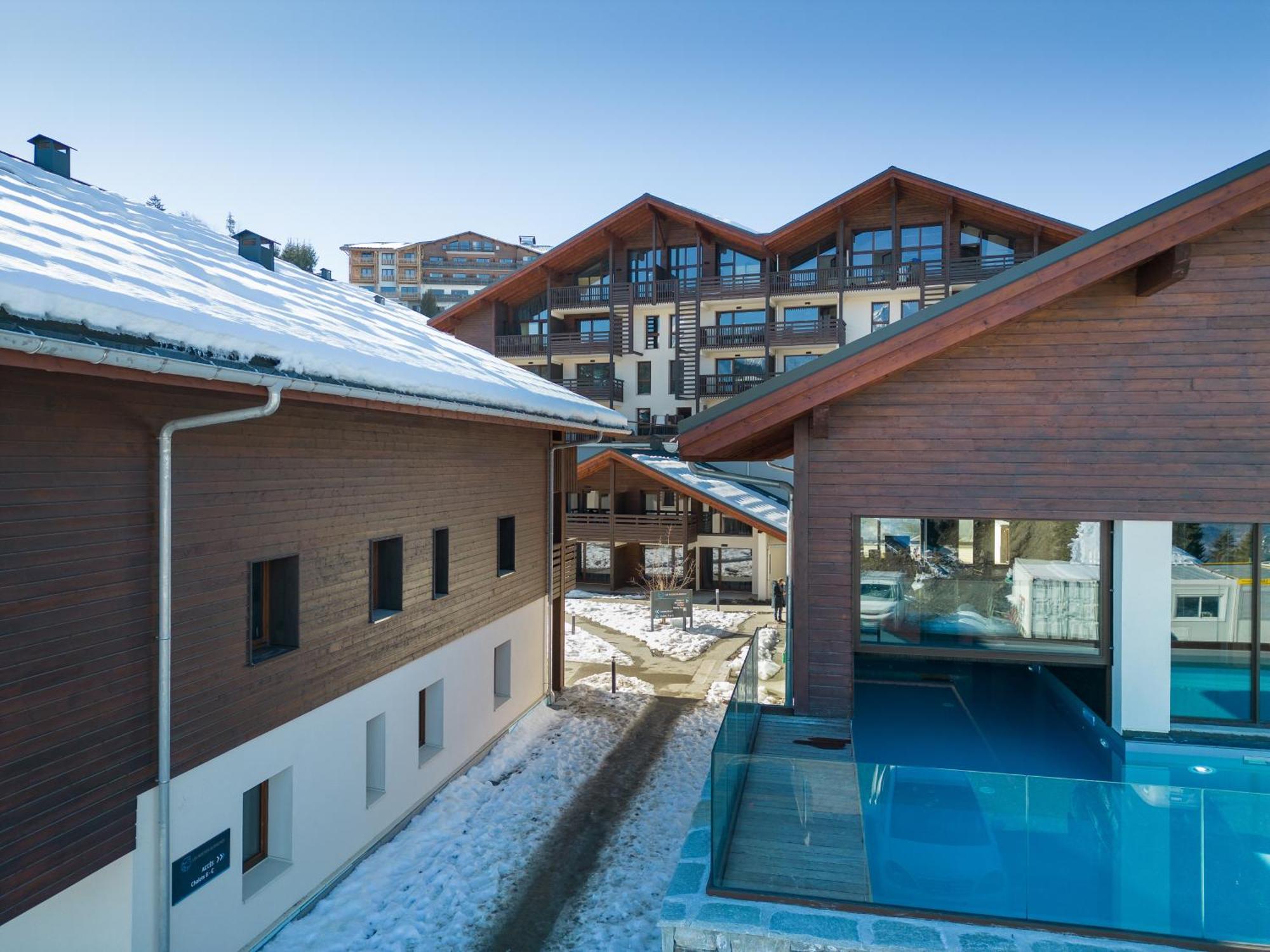 Terresens - Les Roches Blanches Aparthotel Combloux Ngoại thất bức ảnh